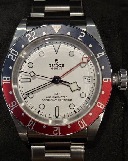 2026 Tudor Black Bay GMT Heritage "Pepsi" 41MM White Dial Steel Bracelet (79830RB)