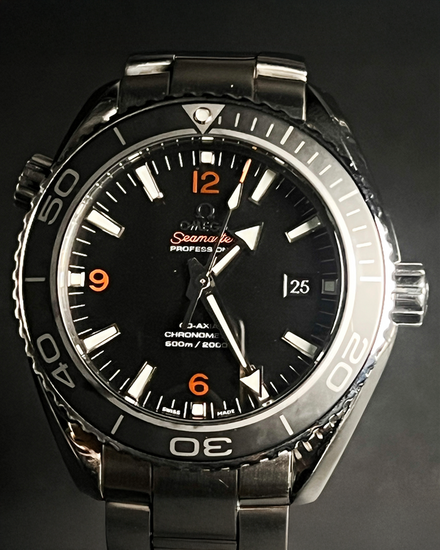 2021 Omega Seamaster Planet Ocean 600M 45.5MM Black Dial Steel Bracelet (232.30.46.21.01.003)