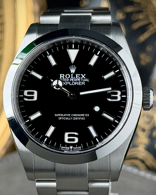 2025 Rolex Explorer 40MM Black Dial Oyster Bracelet (224270)