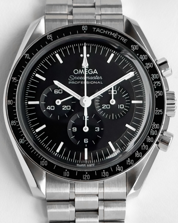 2023 Omega Speedmaster Professional Moonwatch 42MM Black Dial Steel Bracelet (310.30.42.50.01.001)