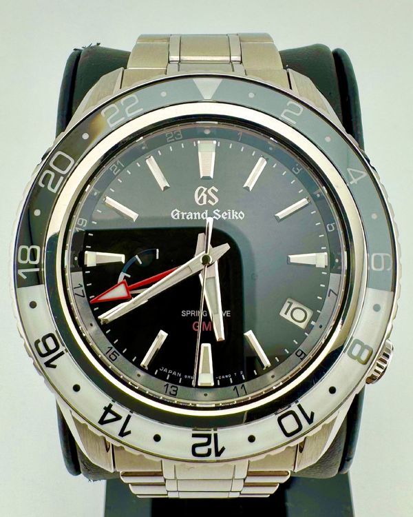 No Reserve - 2025 Grand Seiko Sport GMT 44MM Black Dial Steel Bracelet (SBGE277G)