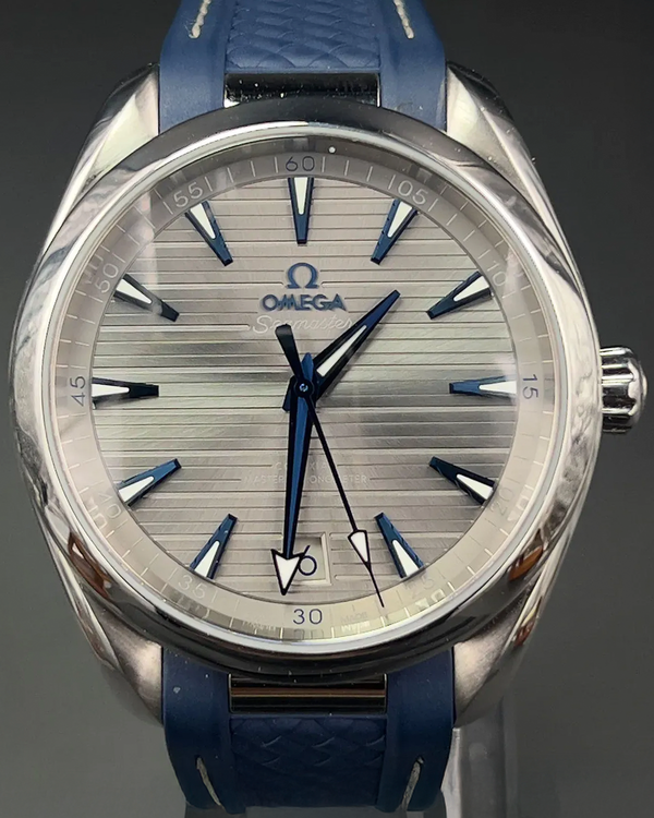 2023 Omega Seamaster Aqua Terra 150M 41MM Grey Dial Rubber Strap (220.12.41.21.06.001)