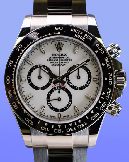 2025 Rolex Cosmograph Daytona "Panda" 40MM White Dial Oyster Bracelet (126500LN)