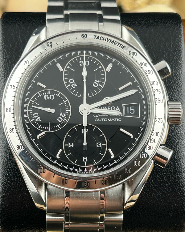 2000 Omega Speedmaster Date 39MM Black Dial Steel Bracelet (3513.50.00)
