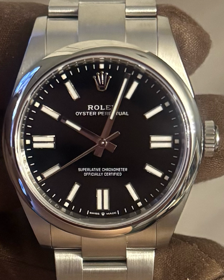 2026 Rolex Oyster Perpetual 41MM Black Dial Oyster Bracelet (134300)