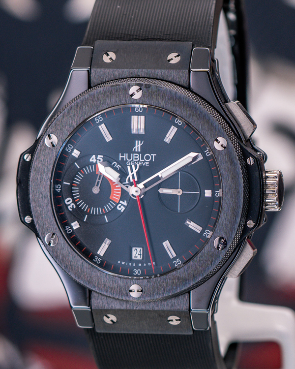 Hublot Big Bang Euro 2008 L.E. 44MM Black Dial Rubber Strap (318.CM.1123.RX)