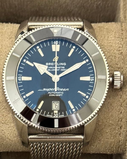 2025 Breitling Superocean Heritage B20 46MM Black Dial Steel Bracelet (AB2020)