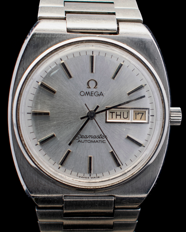 Omega Seamaster Automatic Vintage 35MM Silver Dial Steel Bracelet (166.0216)