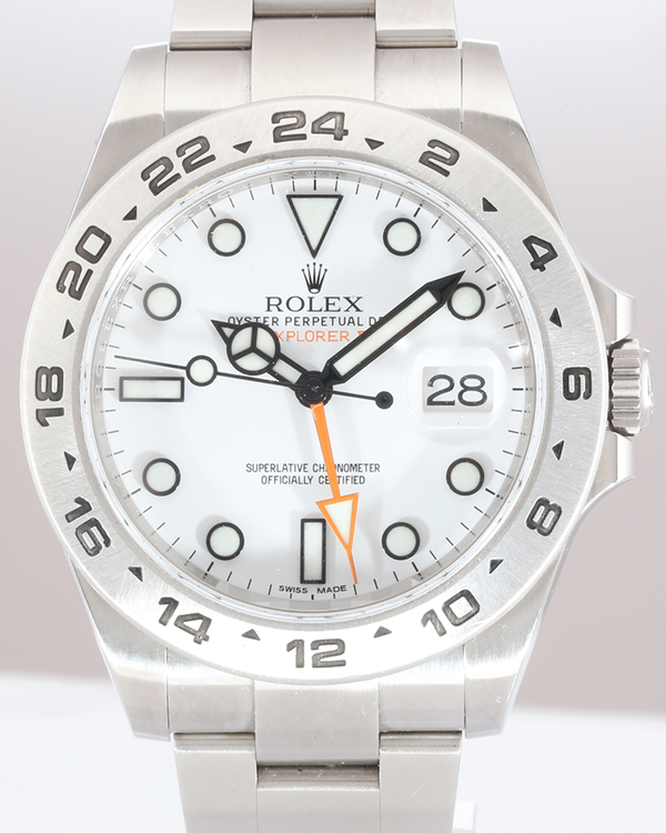 No Reserve - 2020 Rolex Explorer "Polar" 42MM White Dial Oyster Bracelet (216570)