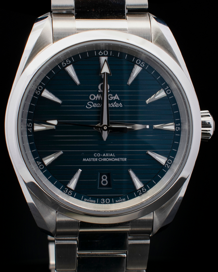 Omega Seamaster 38MM Blue Dial Steel Bracelet (220.10.38.20.03.001)