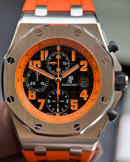 2015 Audemars Piguet Royal Oak Offshore 42MM Black Dial Rubber Strap (26170ST.OO.D101CR.01)