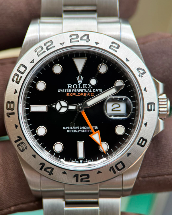 2021 Rolex Explorer II 42MM Black Dial Oyster Bracelet (226570)