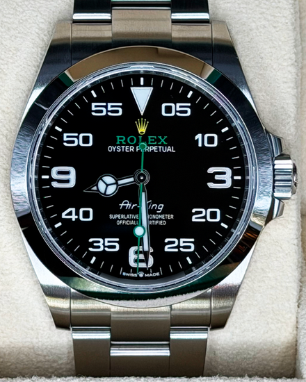 2022 Rolex Air-King 40MM Black Dial Oyster Bracelet (126900)