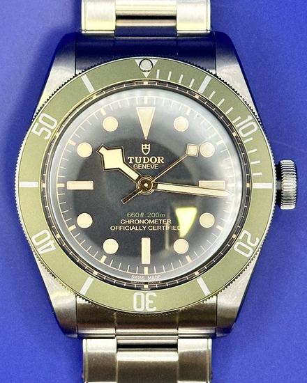 No Reserve - 2018 Tudor Black Bay "Harrods" S.E. 41MM Black Dial Steel Bracelet (79230G)