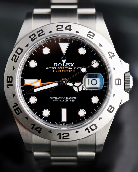 2025 Rolex Explorer II 42MM Black Dial Oyster Bracelet (226570)