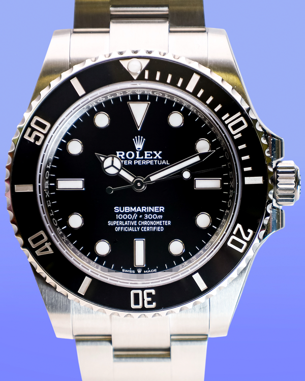 2026 Rolex Submariner No-Date 41MM Black Dial Oyster Bracelet (124060)