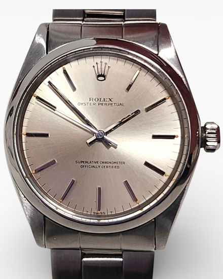 Rolex Air-King 34MM Silver Dial Oyster Bracelet (5500)