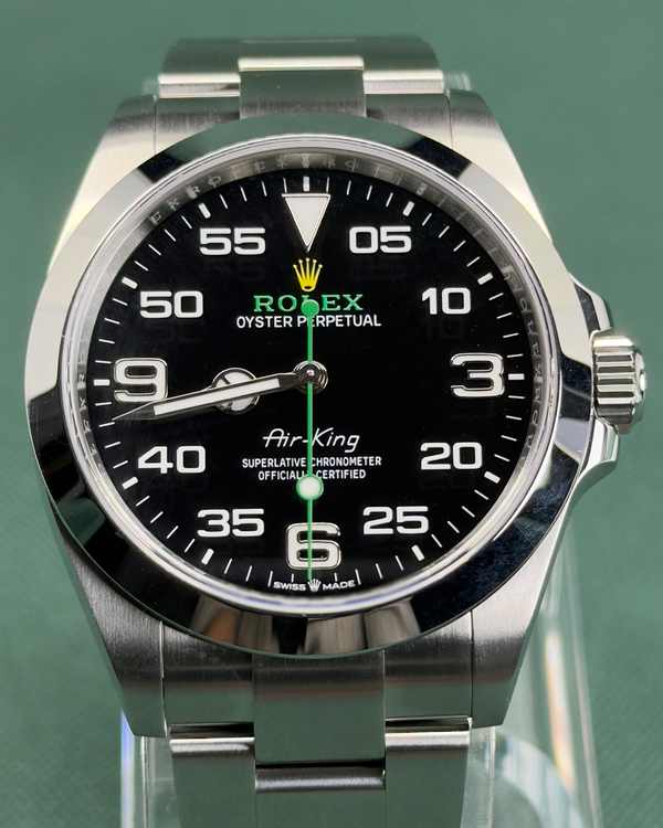 2025 Rolex Air-King 40MM Black Dial Oyster Bracelet (126900)