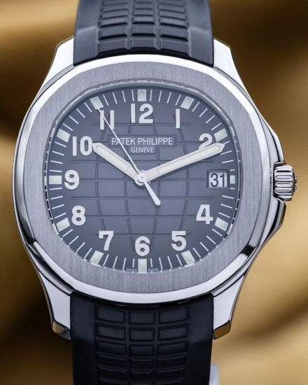 2010 Patek Philippe Aquanaut 40MM Black Dial Rubber Strap (5167A-001)
