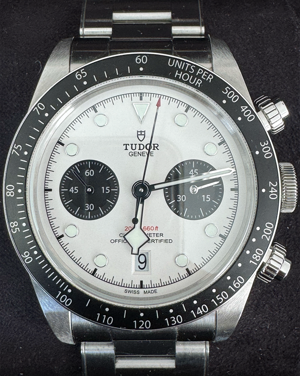 2023 Tudor Black Bay Chrono "Panda" 41MM White Dial Steel Bracelet (79360N)