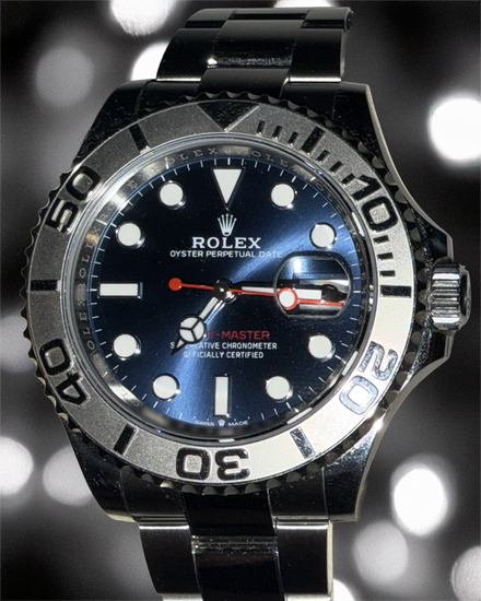No Reserve - 2023 Rolex Yacht-Master 40MM Blue Dial Oyster Bracelet (126622)
