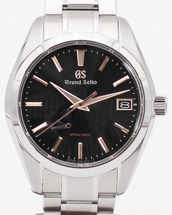 2024 Grand Seiko Heritage 41MM Black Dial Steel Bracelet (SBGA401)