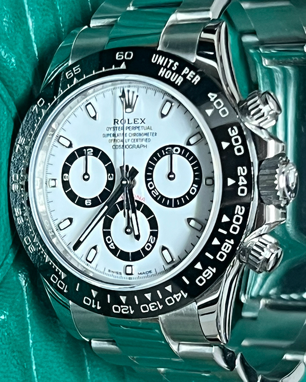 2020 Rolex Cosmograph Daytona "Panda" 40MM White Dial Oyster Bracelet (116500LN)