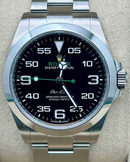 2023 Rolex Air-King 40MM Black Dial Oyster Bracelet (126900)