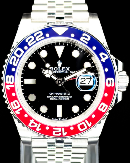 2019 Rolex GMT-Master II "Pepsi" 40MM Black Dial Jubilee Bracelet (126710BLRO)
