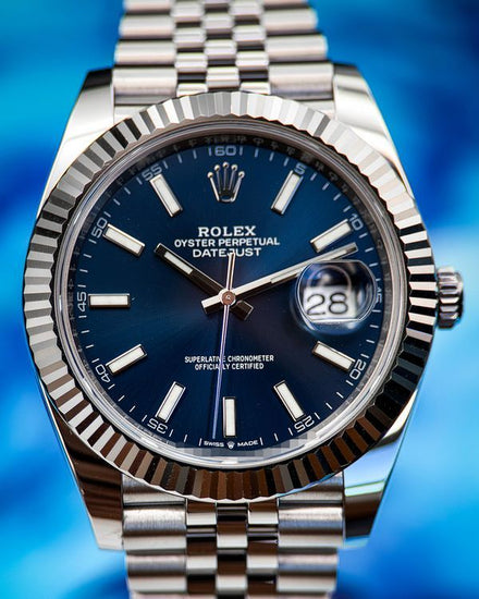 2023 Rolex Datejust 41MM Blue Dial Jubilee Bracelet (126334)