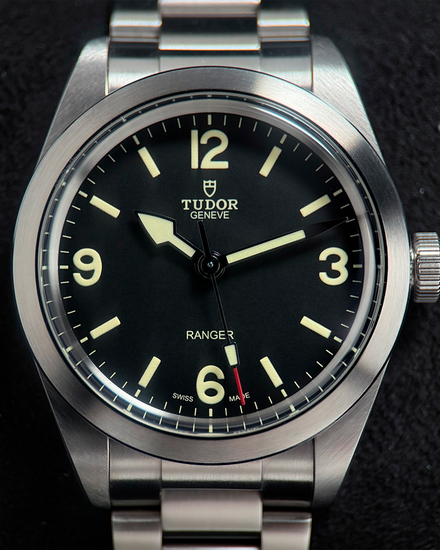 No Reserve - 2025 Tudor Ranger 39MM Black Dial Steel Bracelet (79950)