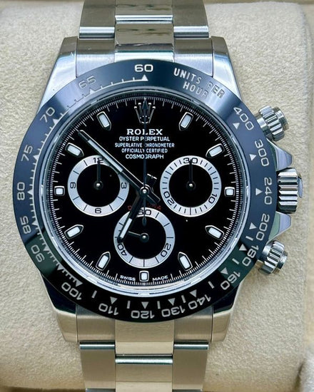 Rolex Cosmograph Daytona 40MM Black Dial Oyster Bracelet (116500LN)