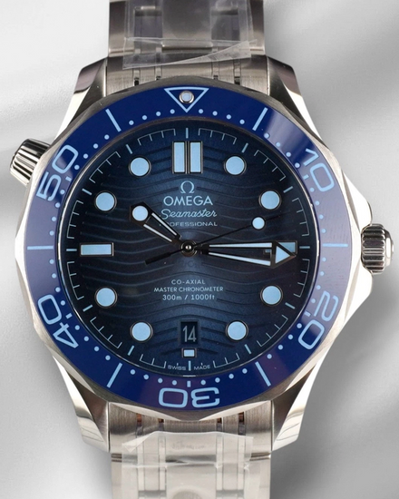 Omega Seamaster Diver 300M "Summer Blue" 42MM Blue Dial Steel Bracelet (210.30.42.20.03.003)