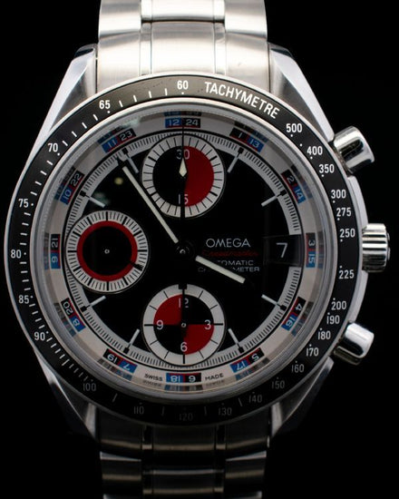 2012 Omega Speedmaster Date 40MM Black Dial Steel Bracelet (3210.52.00)
