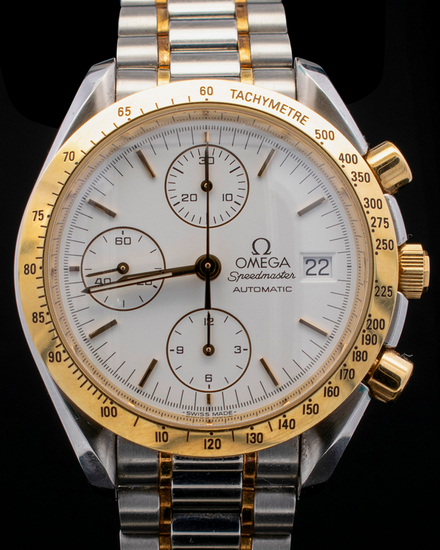 Omega Speedmaster Date 39MM White Dial Steel Bracelet (3311.20.00)