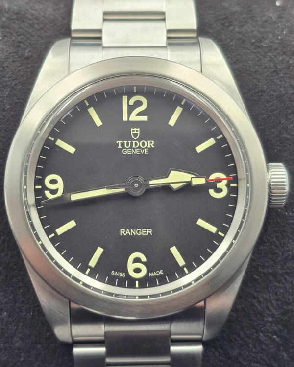 2024 Tudor Ranger 39MM Black Dial Steel Bracelet (79950)