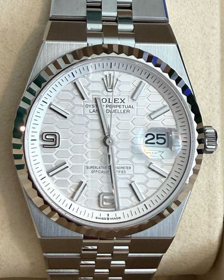 2025 Rolex Land-Dweller 36MM White Dial Flat Jubilee Bracelet (127234)