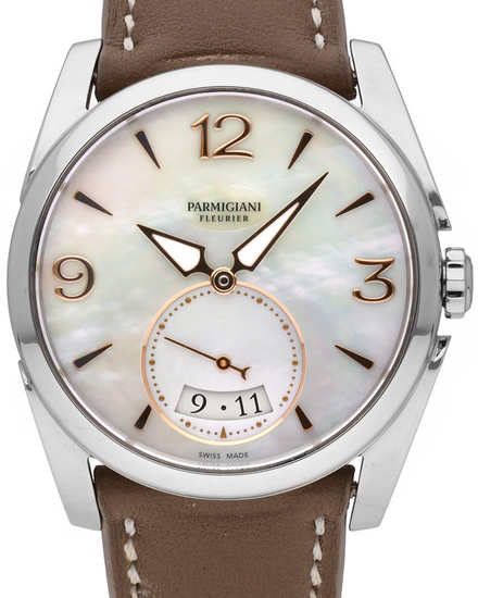 2026 Parmigiani Fleurier Tonda Métropolitaine 33.1MM Mother of Pearl Dial Leather Strap (PFC273-0003300)