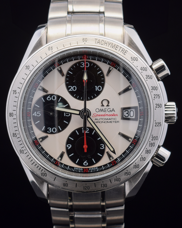 2021 Omega Speedmaster Date 40MM White Dial Steel Bracelet (3211.31.00)