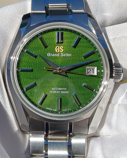2026 Grand Seiko Heritage "Rikka" 40MM Green Dial Steel Bracelet (SBGH351G)