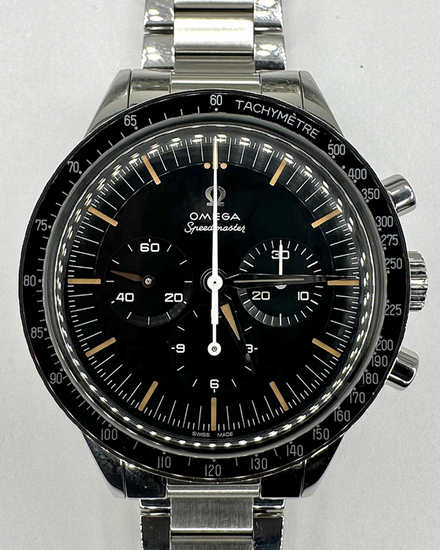 No Reserve - 2024 Omega Speedmaster "The First Omega In Space" 39.7MM Blue/Grey Dial Steel Bracelet (310.30.40.50.06.001)