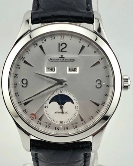 2020 Jaeger-LeCoultre Master Calendar 39MM Silver Dial Leather Strap (Q1558420)