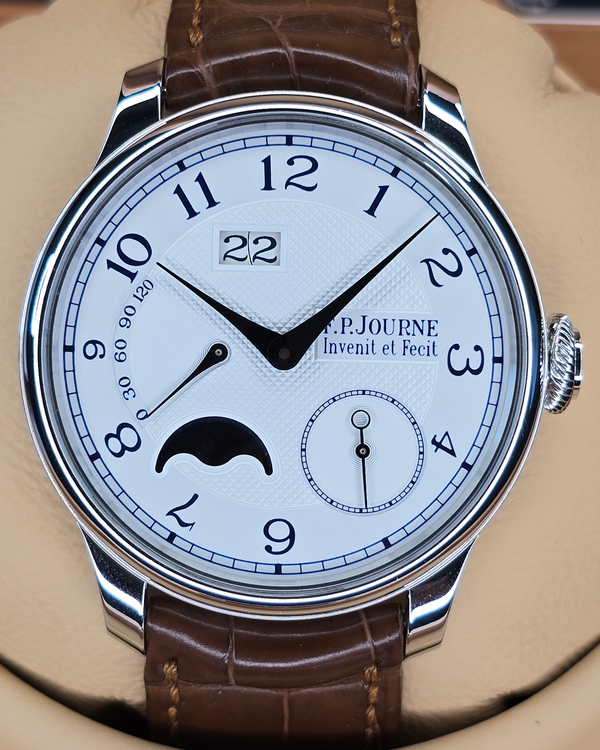 2020 F.P. Journe Octa Automatique Lune 42MM Silver Dial Leather Strap (AL2)