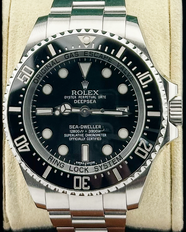 No Reserve - 2011 Rolex Sea-Dweller Deepsea 44MM Black Dial Oyster Bracelet (116660)