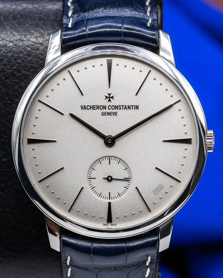 2017 Vacheron Constantin Patrimony 42MM Silver Dial Leather Strap (1110U/000P-B306)
