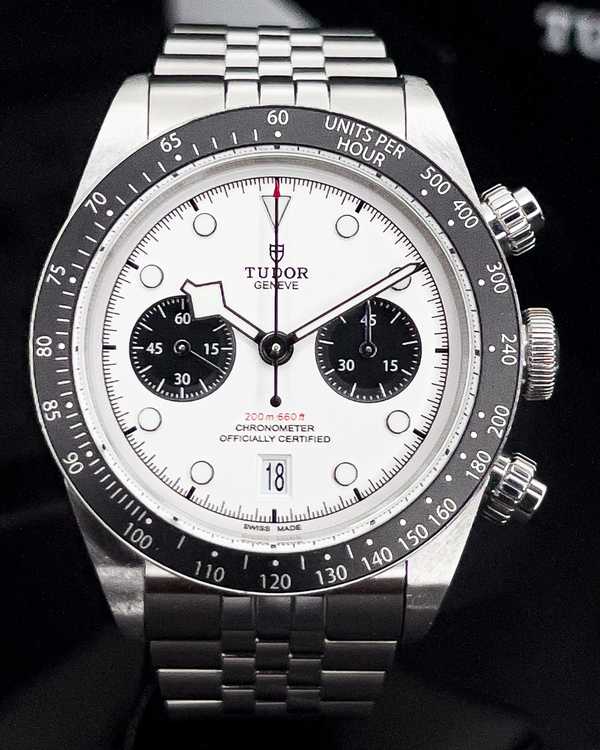 2025 Tudor Black Bay Chrono "Panda" 41MM White Dial Steel Bracelet (79360N)