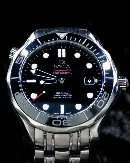 No Reserve - 2018 Omega Seamaster Diver 300M 41MM Black Dial Steel Bracelet (212.30.41.20.01.003)