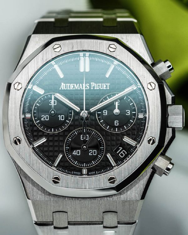 2022 Audemars Piguet Royal Oak Chronograph 41MM Black Dial Steel Bracelet (26240ST.OO.1320ST.02)