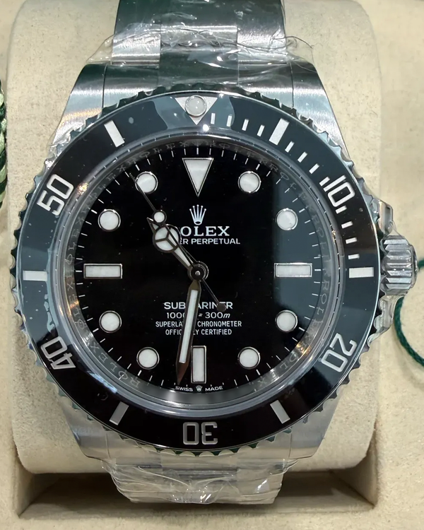 2026 Rolex Submariner No-Date 41MM Black Dial Oyster Bracelet (124060)