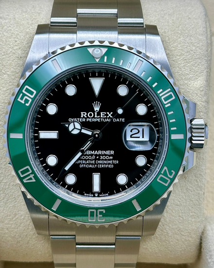 2021 Rolex Submariner Date "Starbucks" 41MM Black Dial Oyster Bracelet (126610LV)